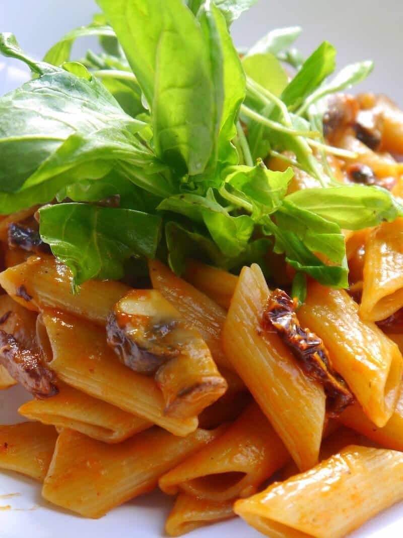 Pasta con rucula Pasta con rucula