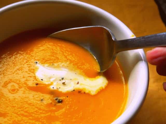 crema de zanahoria crema de zanahoria