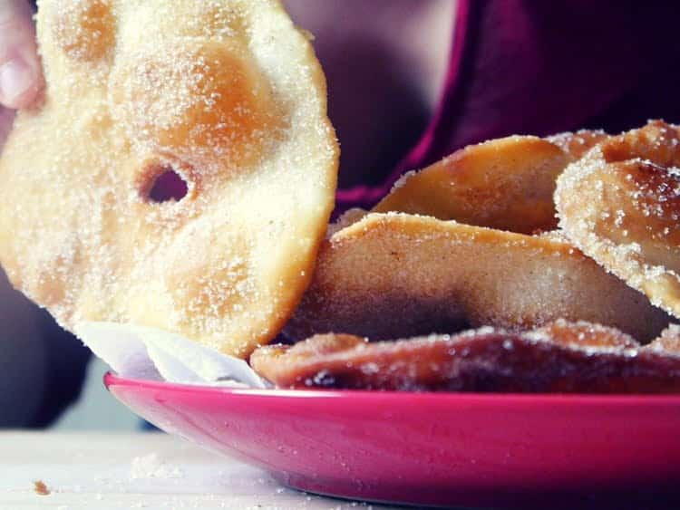 Tortas fritas dulces Tortas fritas dulces