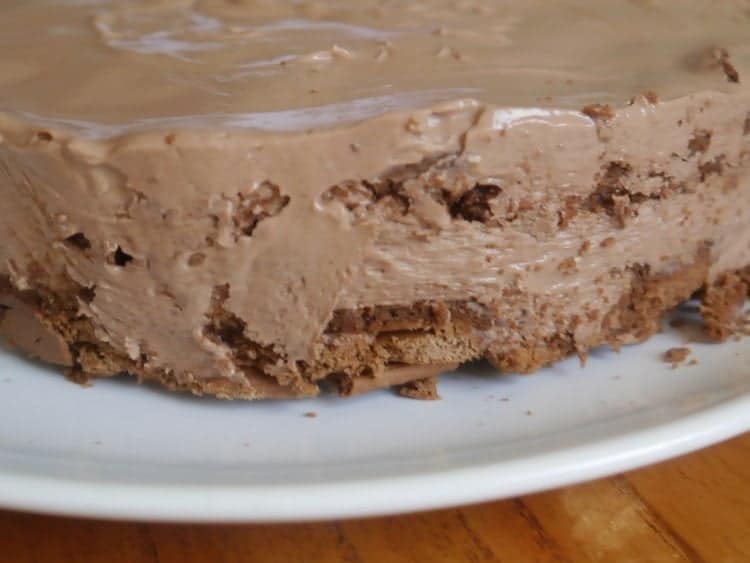 video 1 Torta de chocolate tipo cheeecake
