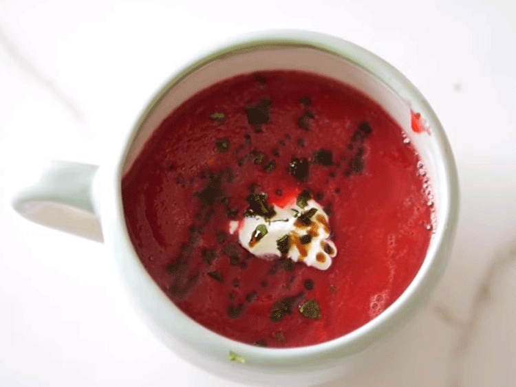 sopa crema de calabaza sopa de remolacha