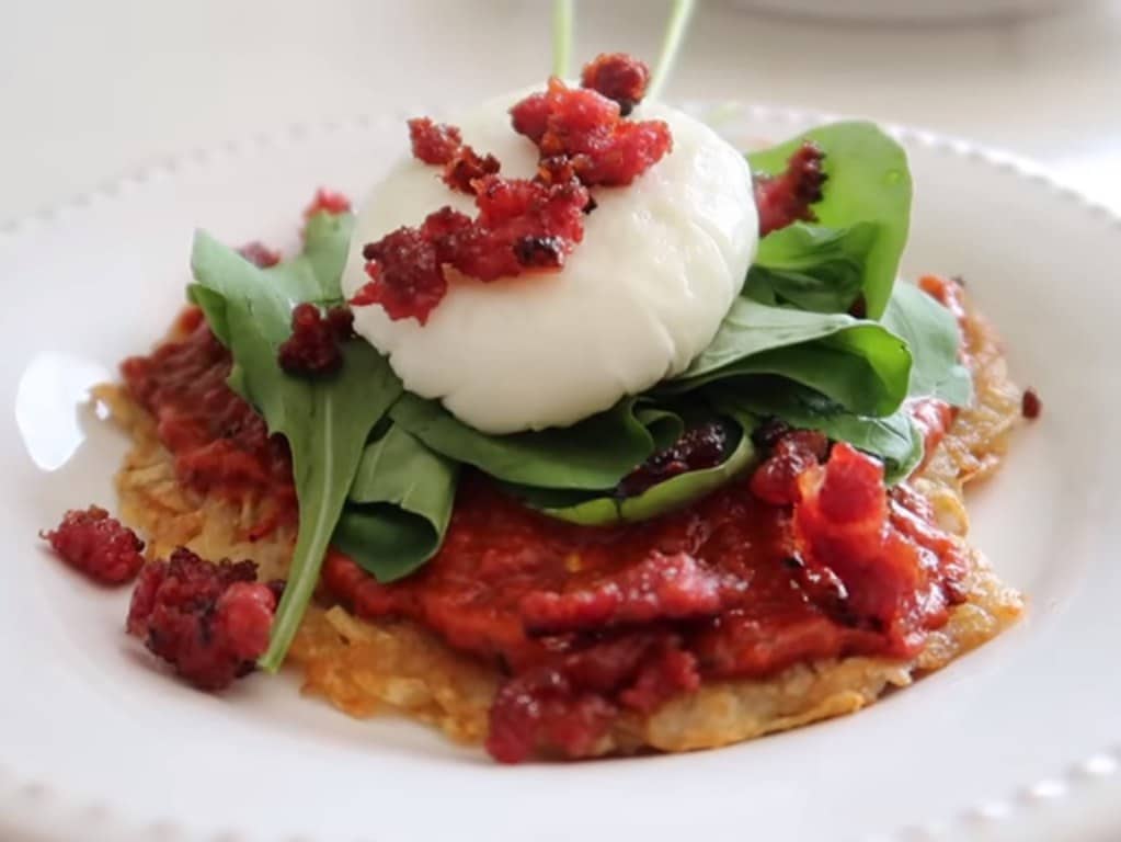 Recta de papas rosti Recta de papas rosti