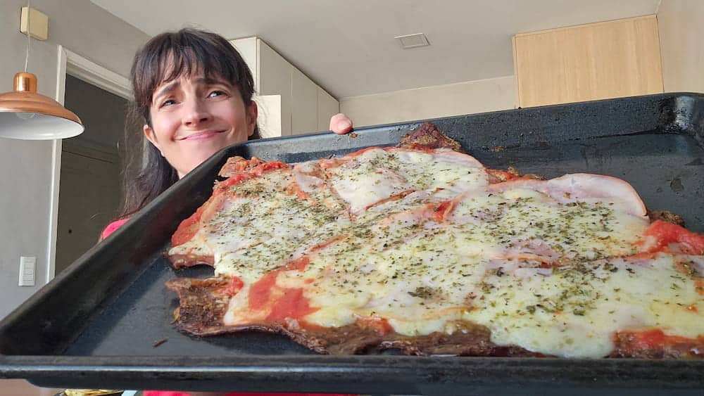 receta de matambre a la pizza
