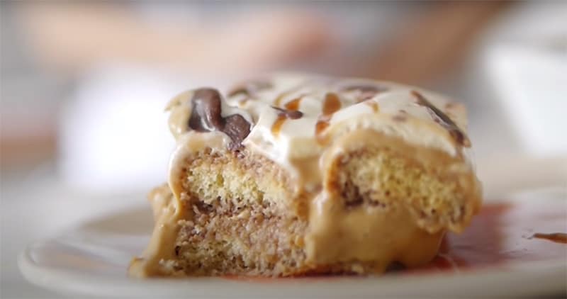 postre con vainillas y crema postre con vainillas y crema
