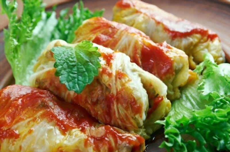 ninos envueltos de repollo Niños envueltos de repollo