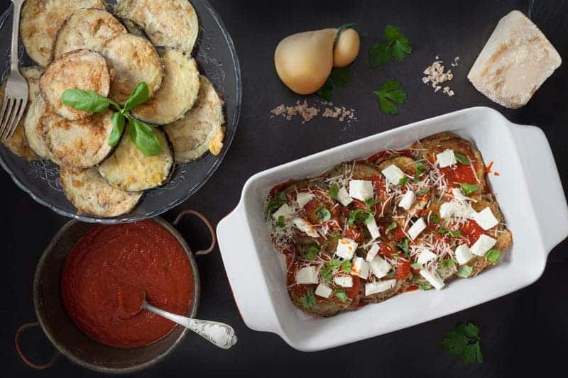 como hacer berenjenas a la parmesana Como hacer berenjenas a la parmesana