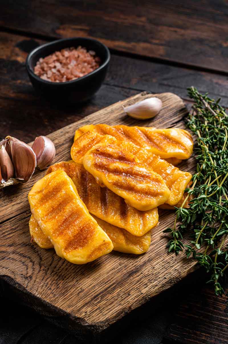 como hacer palitos de halloumi frito Como hacer palitos de halloumi frito