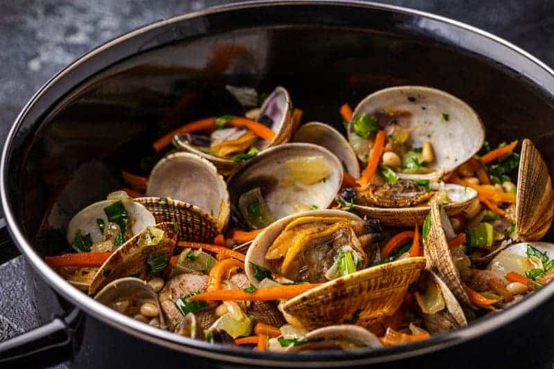 almejas a la marinera receta gallega Como hacer almejas a la marinera