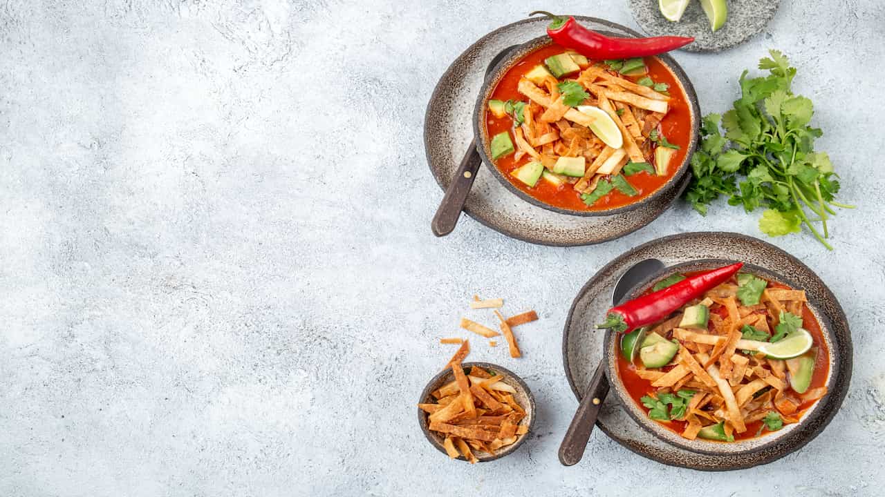 sopa de tortilla ingredientes sopa de tortilla ingredientes