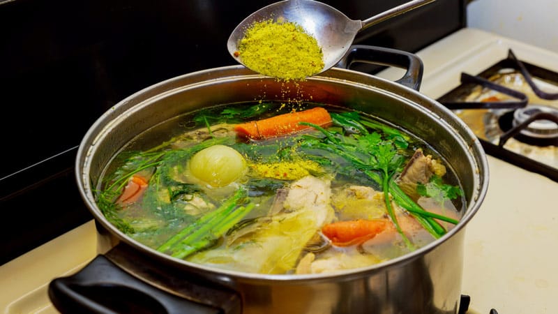 como hacer caldo de pollo Como hacer caldo de pollo