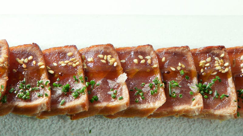 como hacer tataki de atun Como hacer tataki de atún