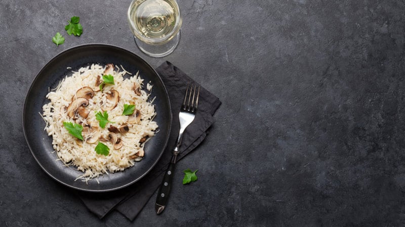 risotto de setas y parmesano receta Risotto de setas y parmesano