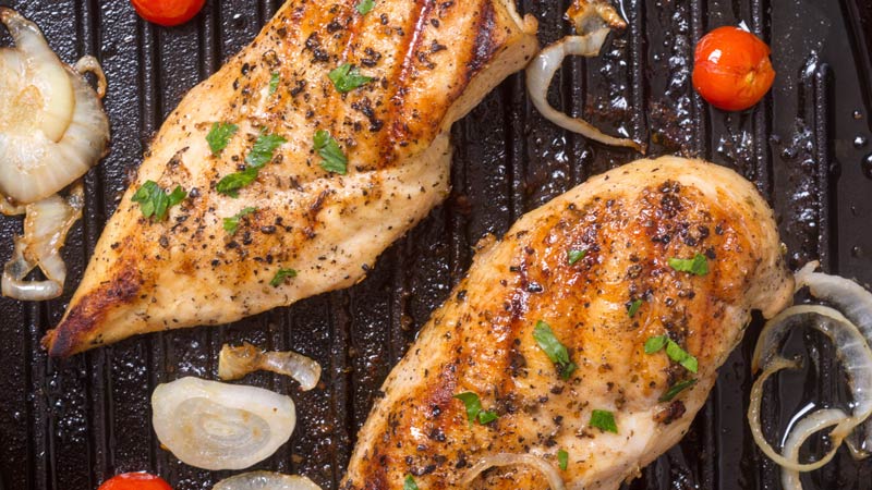 pechuga de pollo a la plancha Pechugas de pollo a la plancha