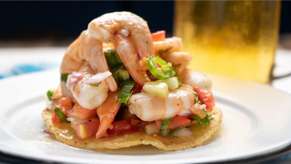 salsa para tostada de ceviche como hacer tostada de ceviche