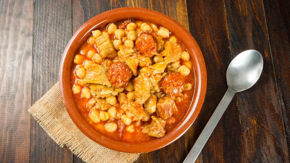 garbanzos con callos callos con garbanzos fácil