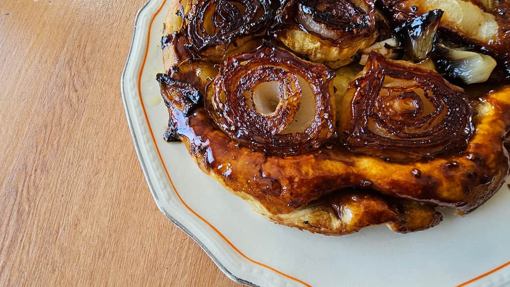 receta facil de tarta invertida de cebollas 1 como hacer tarta de cebollas invertida