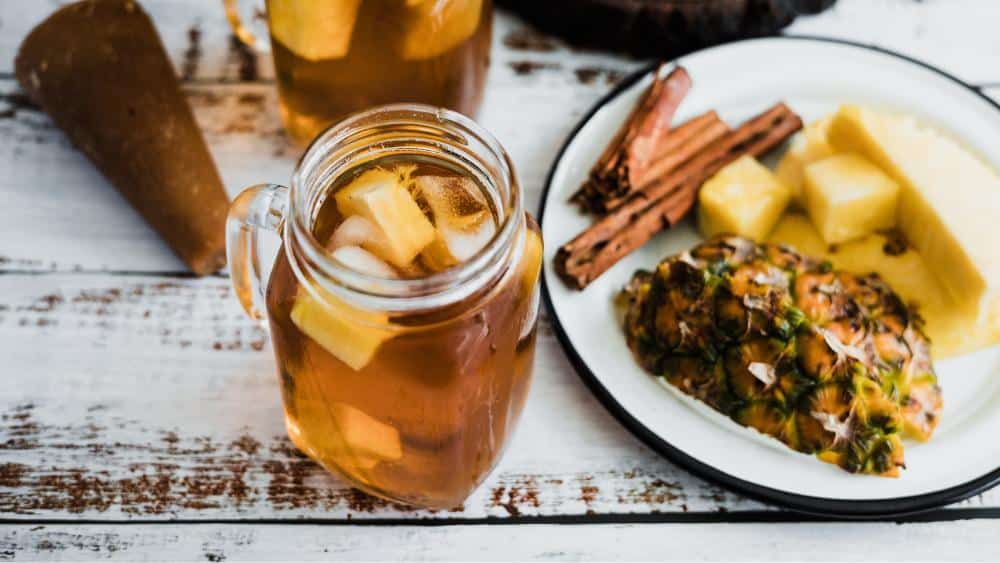 agua de tepache como hacer tepache tradicional