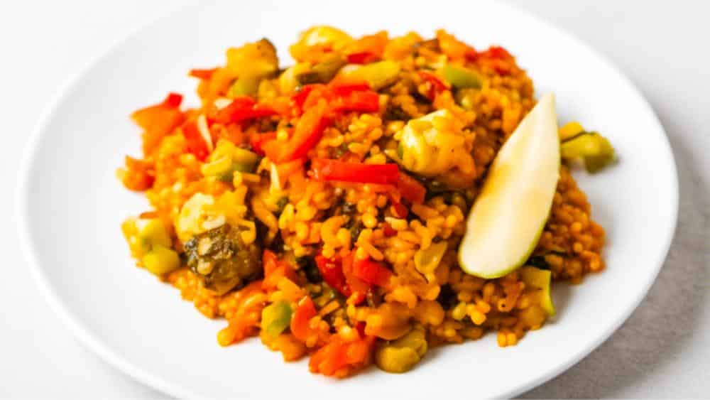 arroz con verduras facil receta fácil de arroz con verduras