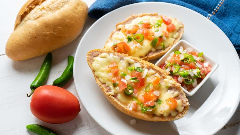 receta de molletes cómo hacer molletes