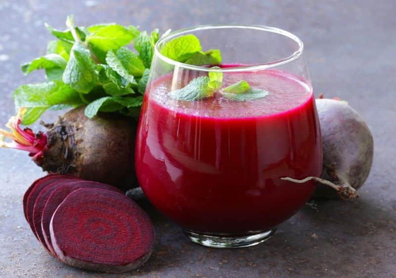 Smoothie energetico de betabel Smoothie casero