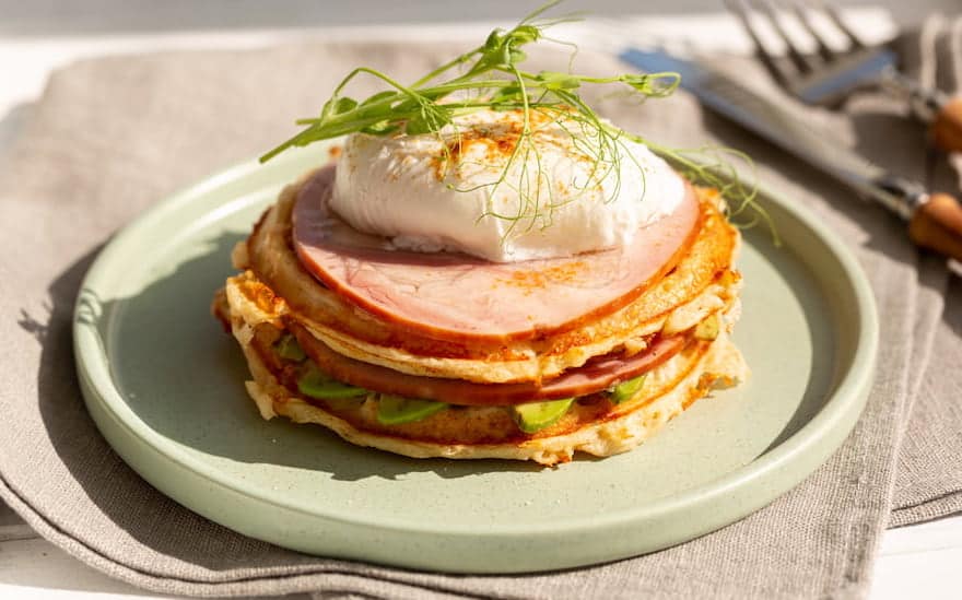 panqueques salados 1736503061 como hacer torre de panqueques casera