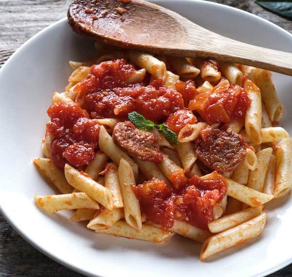 receta de macarrones con chorizo 1746605388 receta casera de macarrones con chorizo