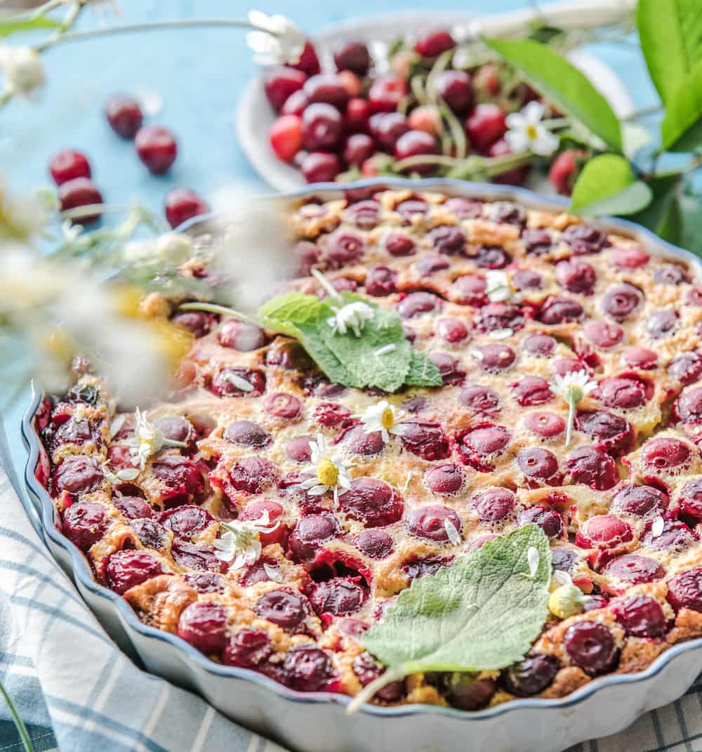 clafoutis casero