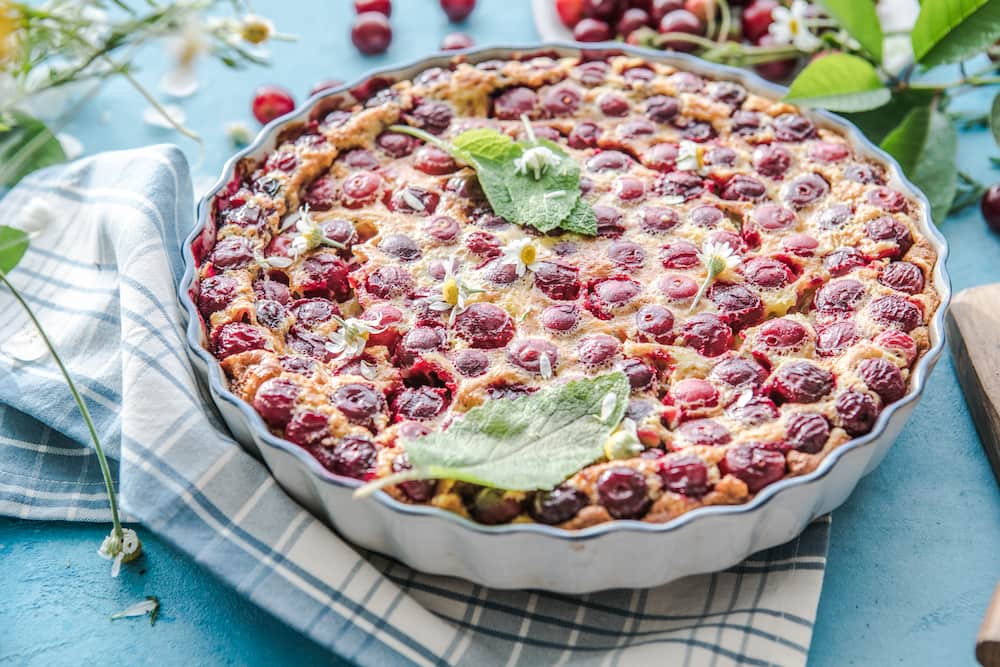 receta de clafoutis