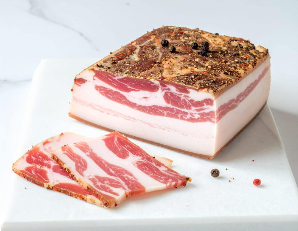 receta de guanciale