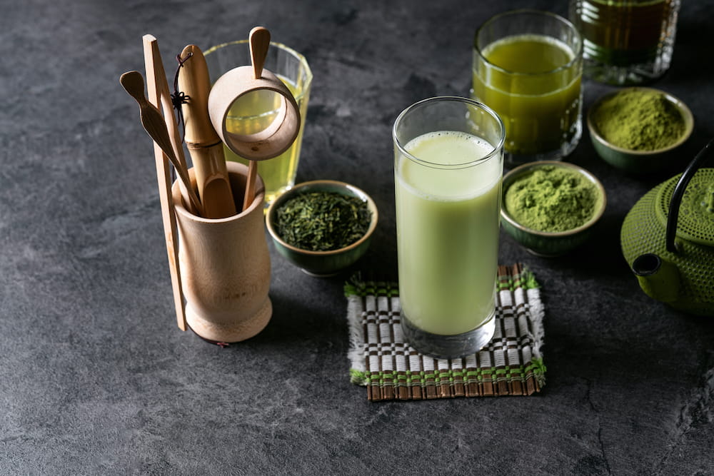 receta de te matcha