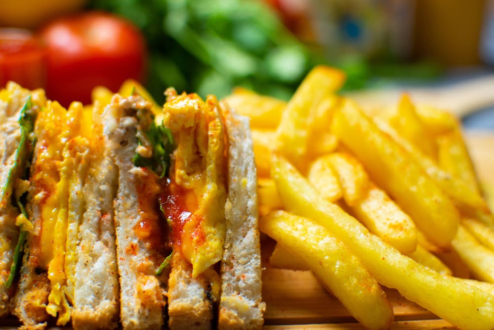 presentacion club sandwich