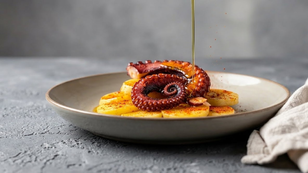 Alino de Pulpo a Feira con Aceite y Pimenton Recetas Paulina Cocina 1784727264 1784727264 Aliño de Pulpo a Feira con Aceite y Pimentón