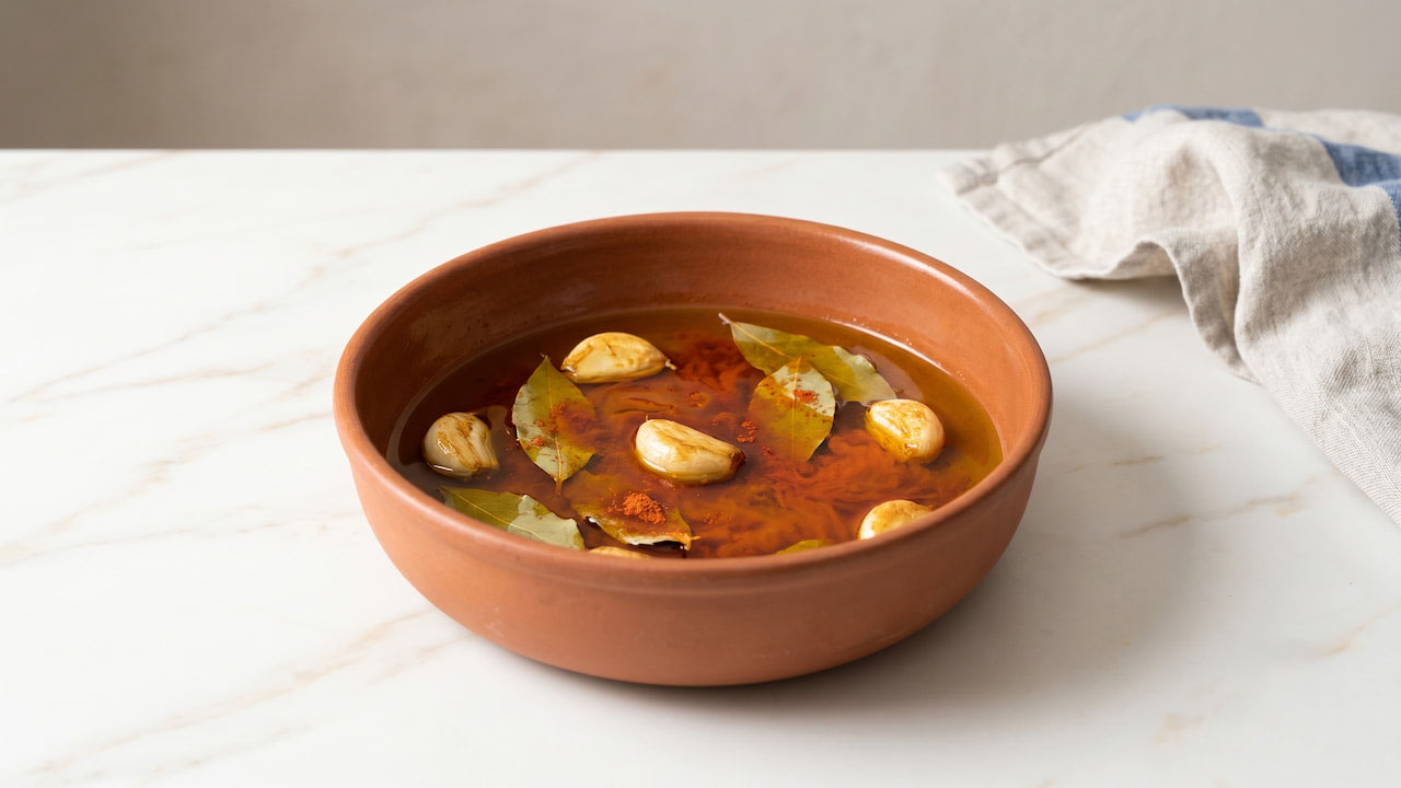 variables de pasos tecnicos mejillones en escabeche 