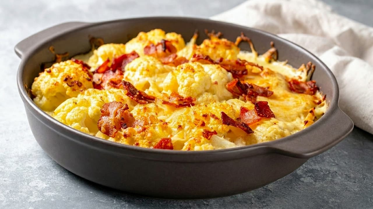 Coliflor con Bechamel y Bacon Gratinada 1787064185 1787064185 Coliflor con Bechamel y Bacon Gratinada 1787064185 1787064185
